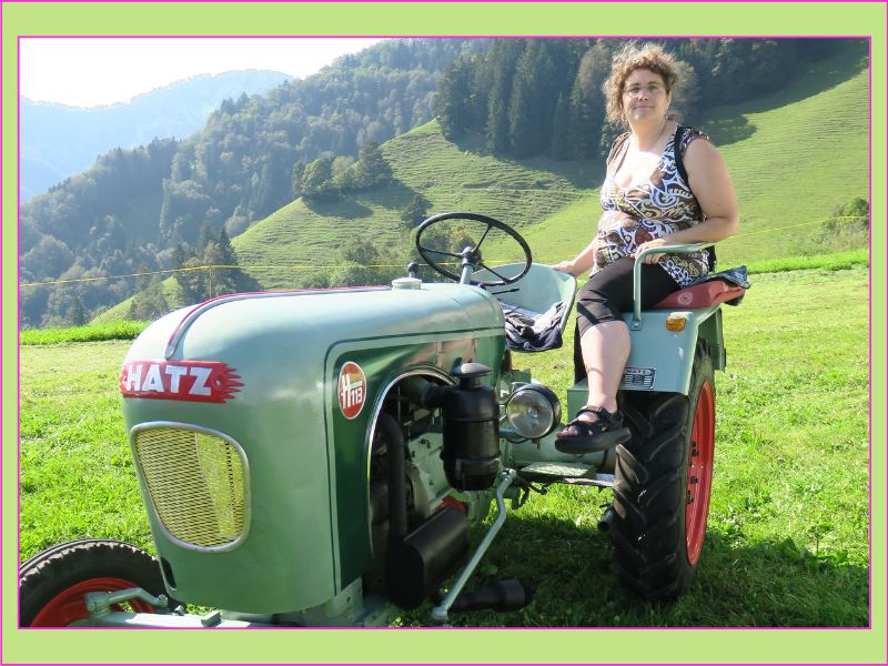 Sonja auf hatz als beifahrer